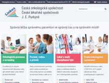 Tablet Screenshot of linkos.cz